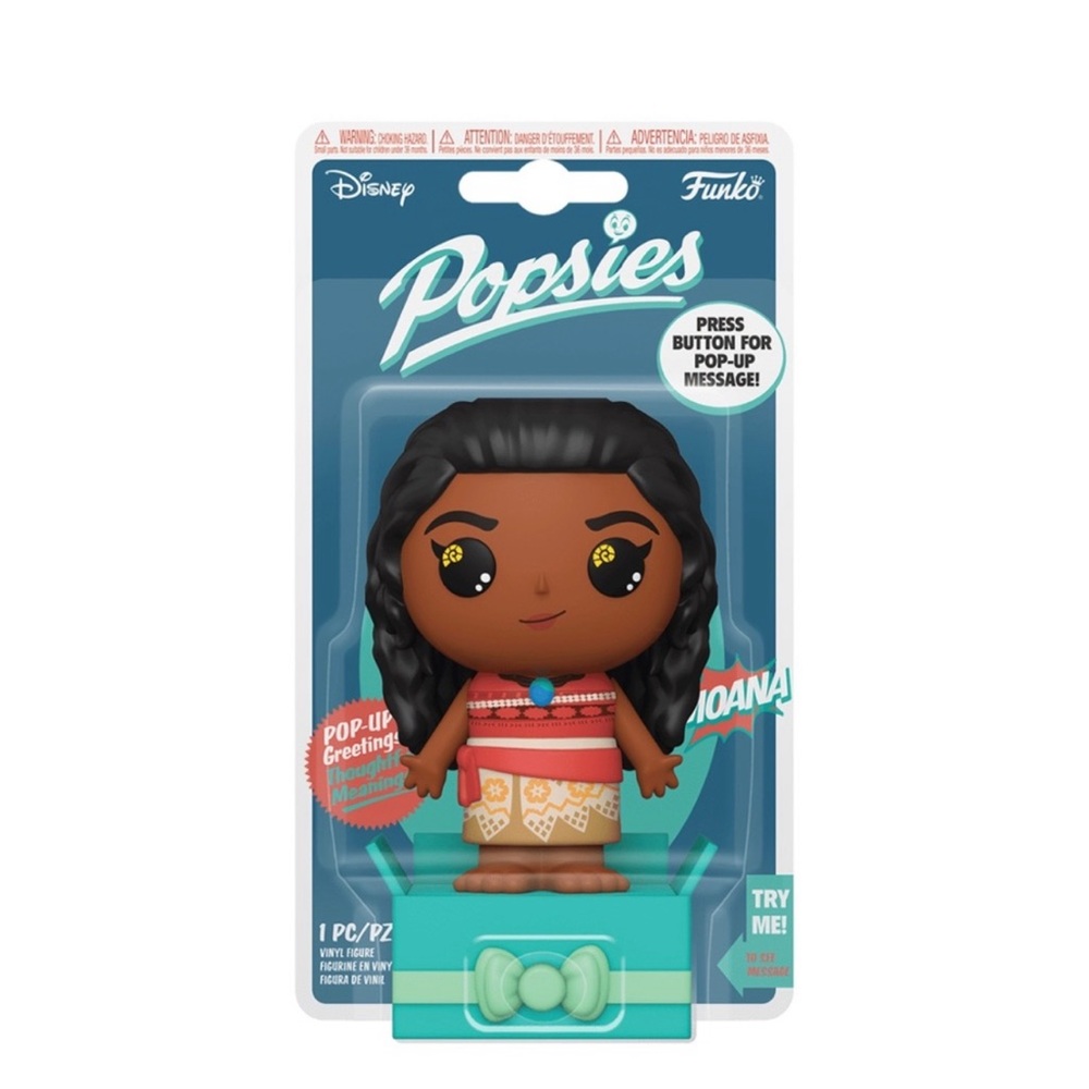 4 Funko Popsies: Vinyl Pop-Up Figures Moana Cruella DeVille Ursula Sally - Picture 9 of 11